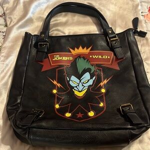 DC Comics Joker’s Wild Harley Quinn Shoulder Bag Purse — Collectible Comic Movie
